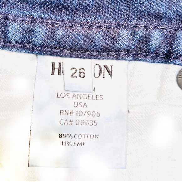 Hudson Signature Boot Cut Mid Rise Jeans - Picture 7 of 7